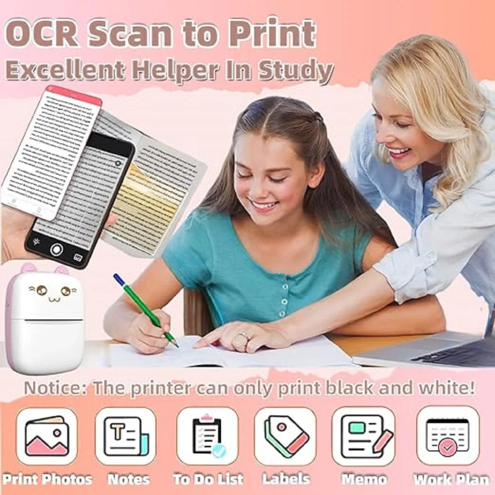 Portable Mini Thermal Printer