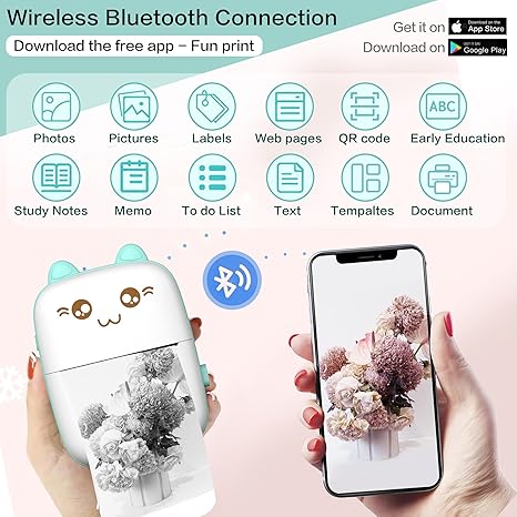 Portable Mini Thermal Printer