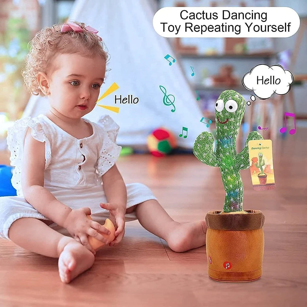 Dancing and Talking Cactus Toy