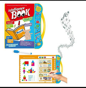 Intelligence Book (Read & Learn By Sounds) - An Educational Toy For Kids